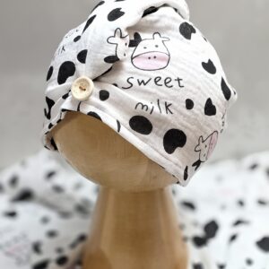 turban do suszenia włosów milky moo