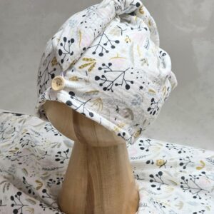 turban do osuszania włosów forest whisper
