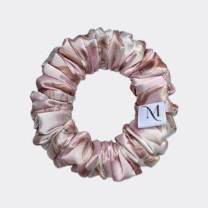 scrunchie blush blossom small