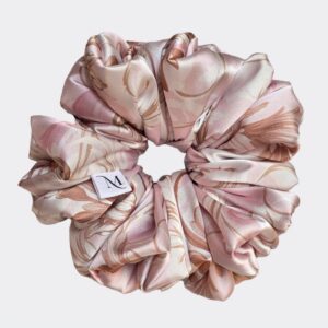 scrunchie blush blossom maxi