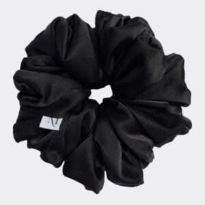scrunchie black maxi