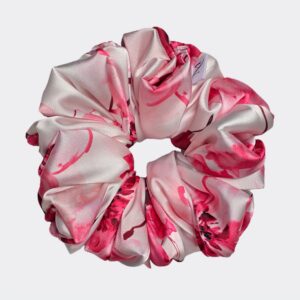 scrunchie hibiscus maxi
