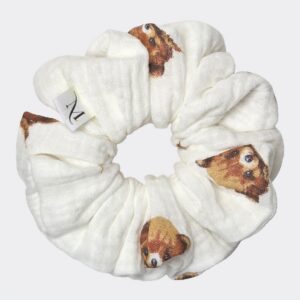 scrunchie double gaze honey bear
