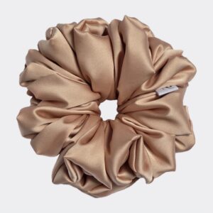 scrunchie rose gold maxi