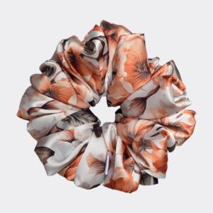 scrunchie golden caramel maxi